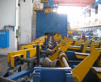 HQBK系列棒材拋丸清理機 HQBK系列棒材拋丸清理機